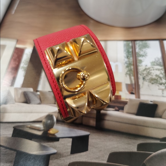 New Hermes CDC Bracelet Orange - Picture 1 of 3